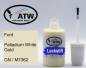 Preview: Ford, Palladium White Gold, GN / M7362: 20ml Lackstift, von ATW Autoteile West.